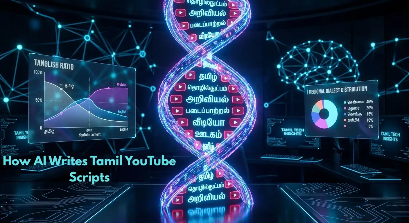 How AI Writes Tamil YouTube Scripts That Sound Like You (Voice DNA, 2026)