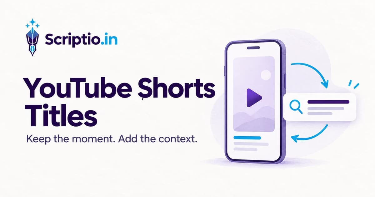 YouTube Shorts Titles: When Brevity Matters and When Context Wins